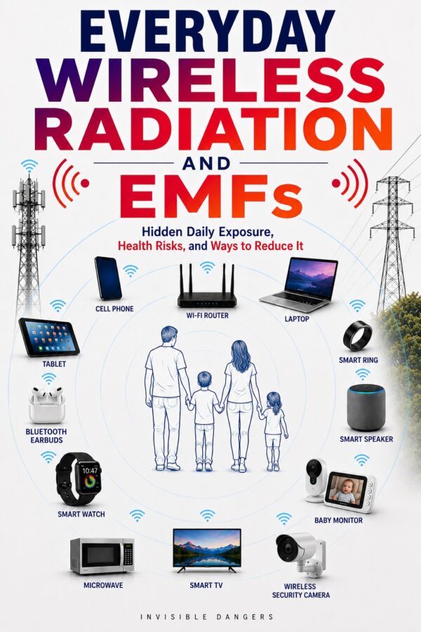book covre Everyday Wireless Radiation and EMFs (Coming Soon)